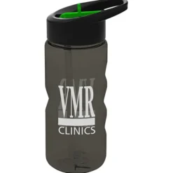 Mini Mountain Bottle with Two-Tone Flip Straw Lid - 22 oz