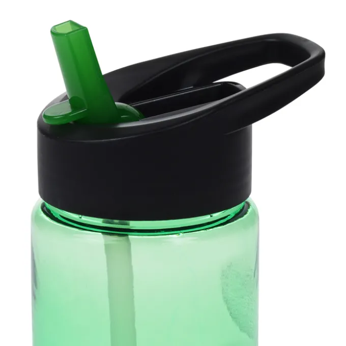 Mini Mountain Bottle with Two-Tone Flip Straw Lid - 22 oz