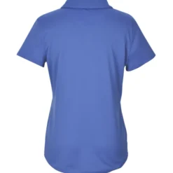 Mini-Pique Performance Split V-Neck Polo - Ladies'
