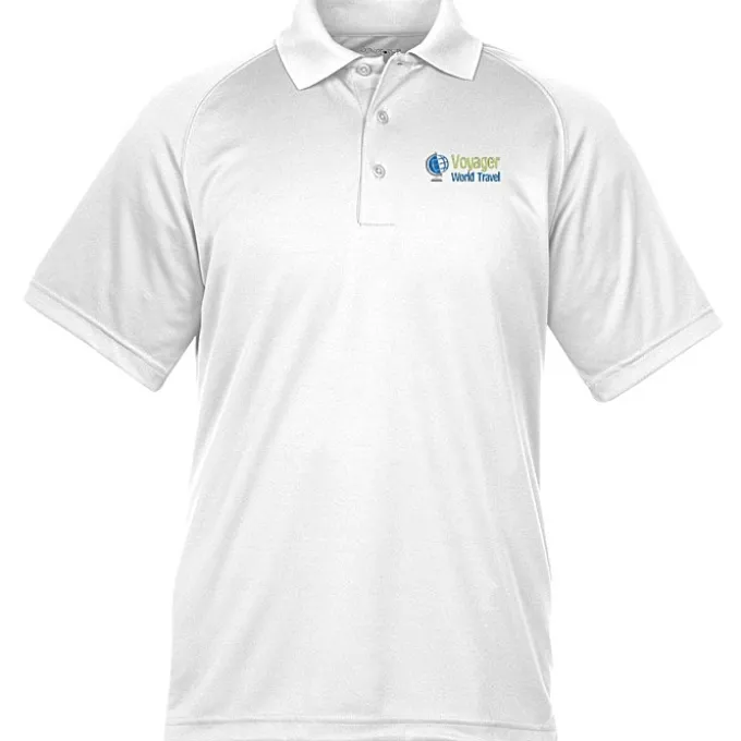 Mini Pique Raglan Performance Polo - Men's