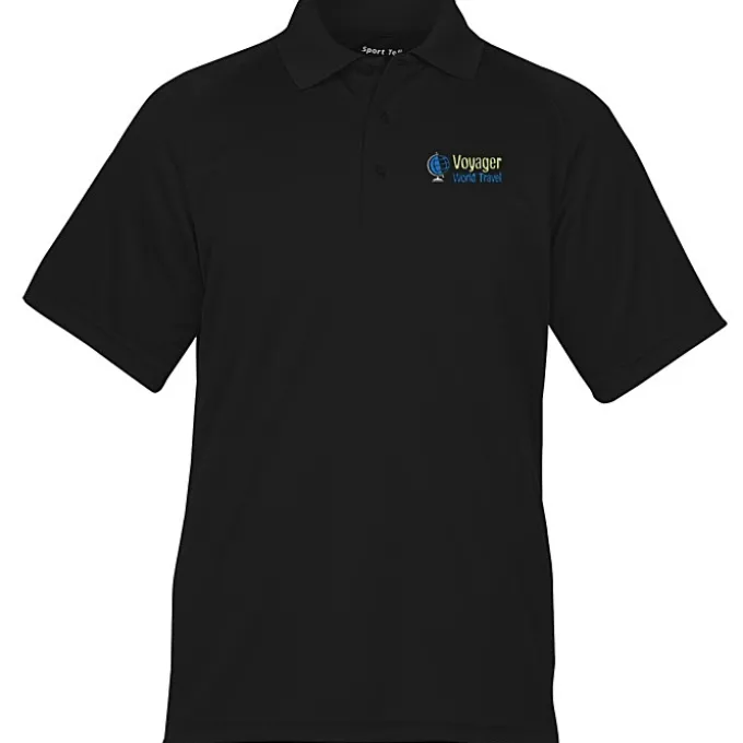 Mini Pique Raglan Performance Polo - Men's