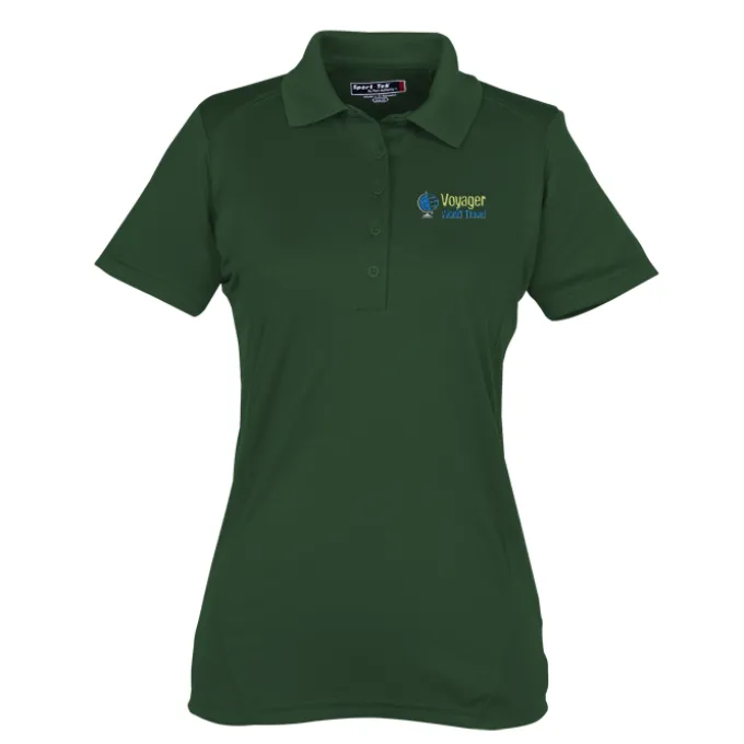 Mini Pique Raglan Performance Polo - Ladies'