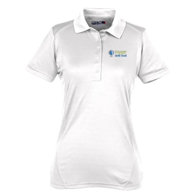 Mini Pique Raglan Performance Polo - Ladies'