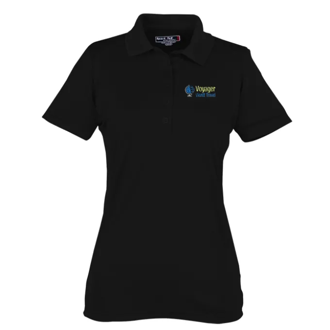 Mini Pique Raglan Performance Polo - Ladies'