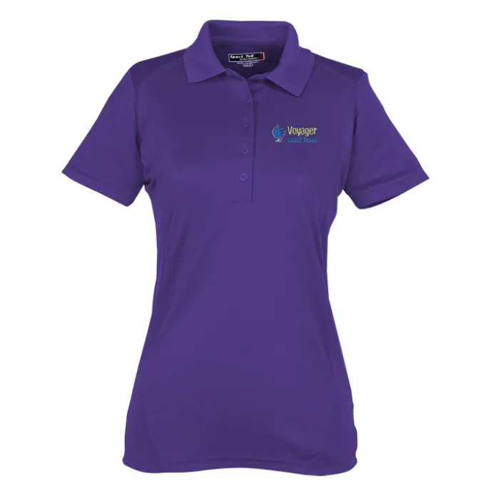 Mini Pique Raglan Performance Polo - Ladies'