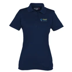 Mini Pique Raglan Performance Polo - Ladies'