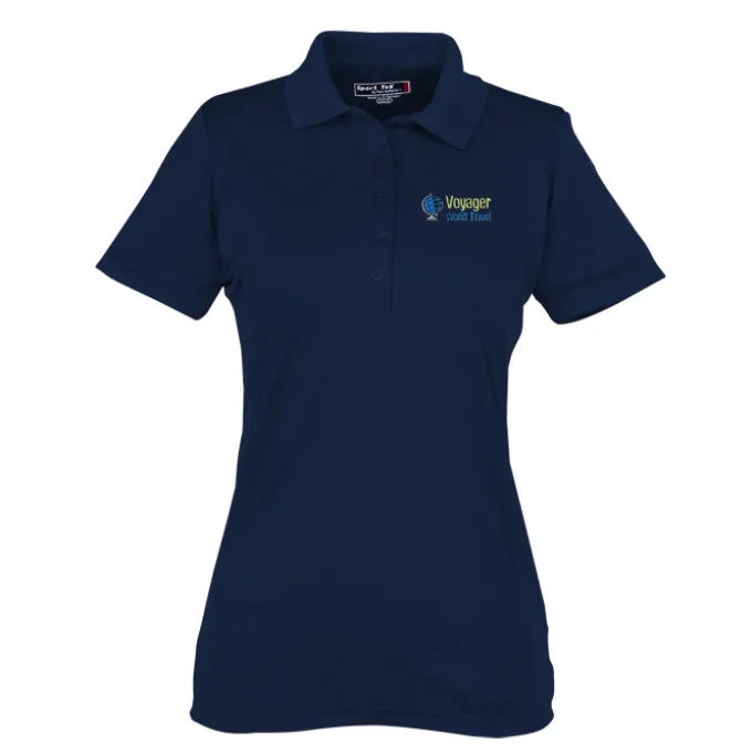 Mini Pique Raglan Performance Polo - Ladies'