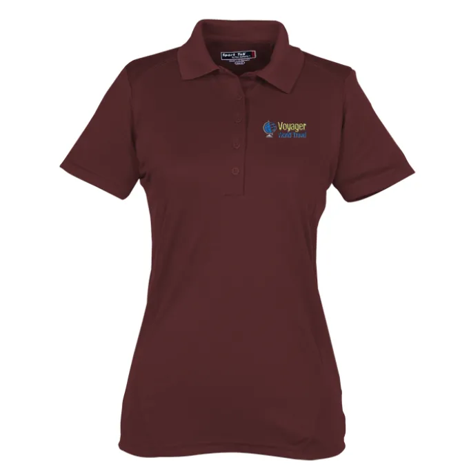 Mini Pique Raglan Performance Polo - Ladies'