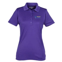Mini Pique Raglan Performance Polo - Ladies'