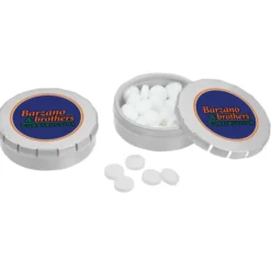 Mini Snap-It Tin with Sugar-Free Mints - 24 hr