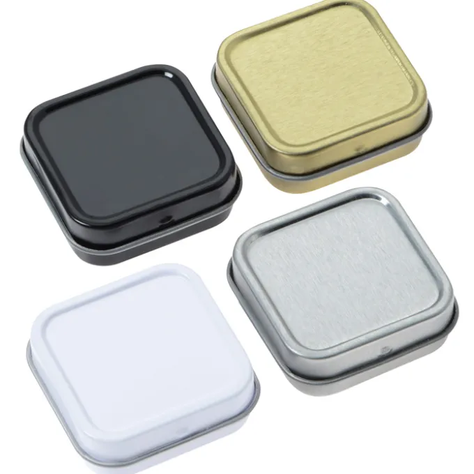Mini Square Mint Tin - 24 hr