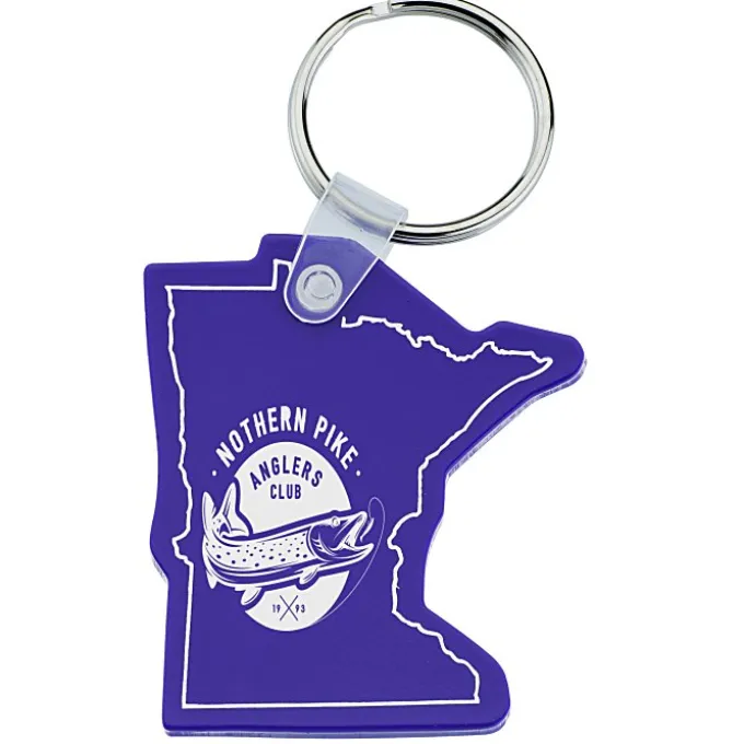 Minnesota Soft Keychain - Opaque