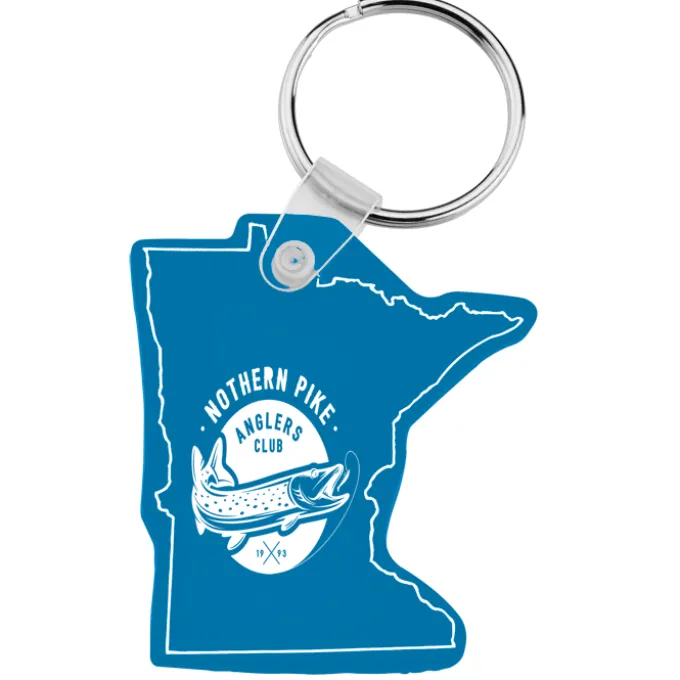 Minnesota Soft Keychain - Translucent