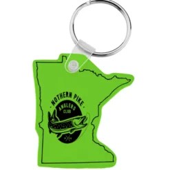 Minnesota Soft Keychain - Translucent