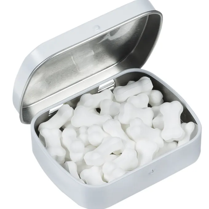 Mint Tin with Shaped Mints - Bone