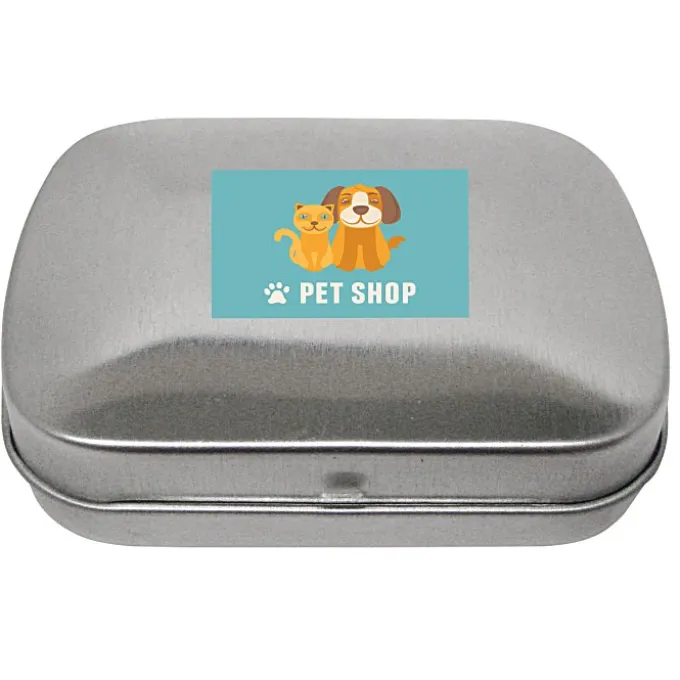 Mint Tin with Shaped Mints - Bone