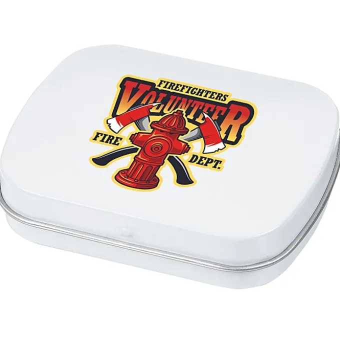 Mint Tin with Shaped Mints - Flag