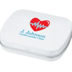 Mint Tin with Shaped Mints - Heart