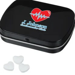 Mint Tin with Shaped Mints - Heart