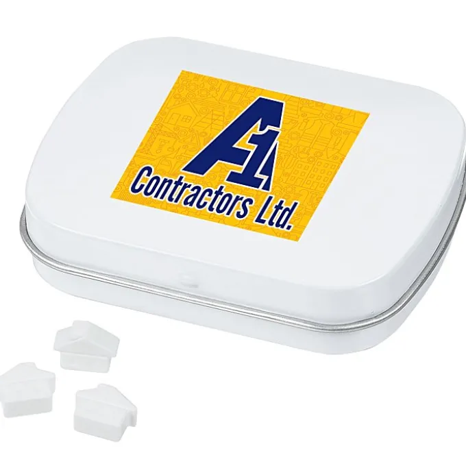 Mint Tin with Shaped Mints - House