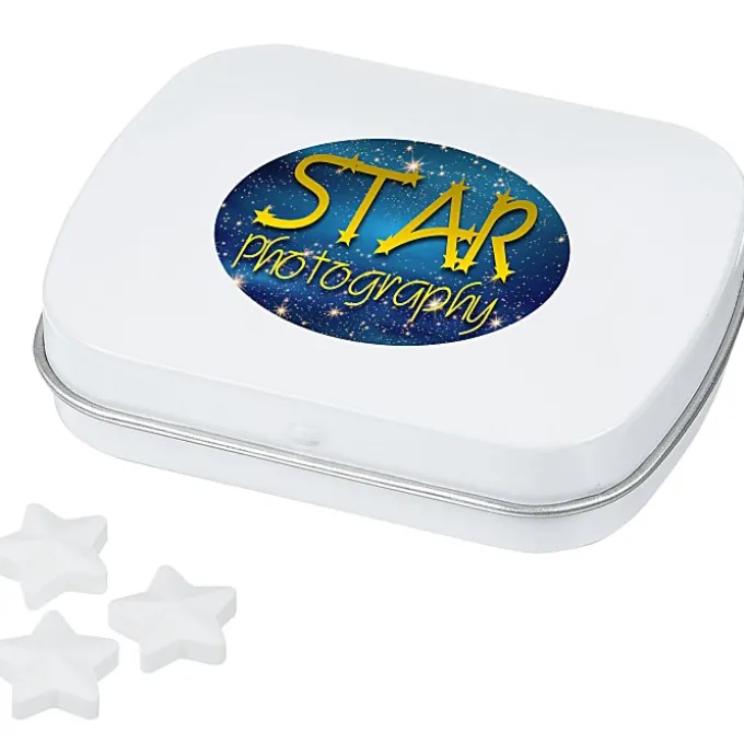 Mint Tin with Shaped Mints - Star