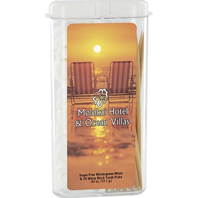 Mint & Toothpick Container
