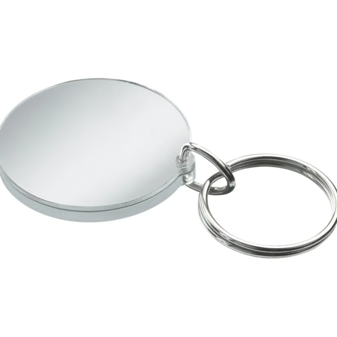 Mirrored Keychain - Round