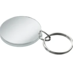 Mirrored Keychain - Round - 24 hr