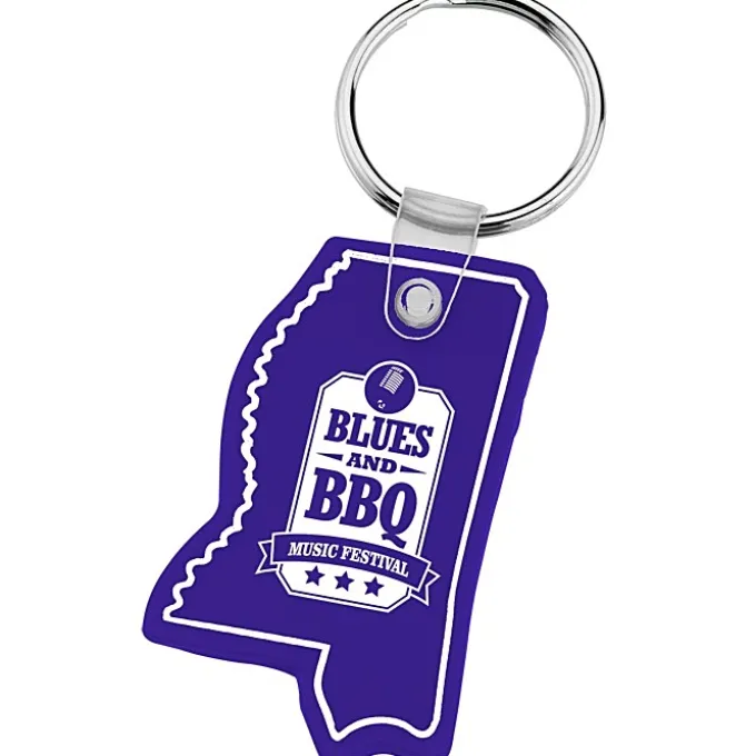 Mississippi Soft Keychain - Opaque