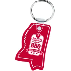 Mississippi Soft Keychain - Translucent