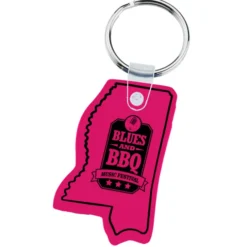 Mississippi Soft Keychain - Translucent