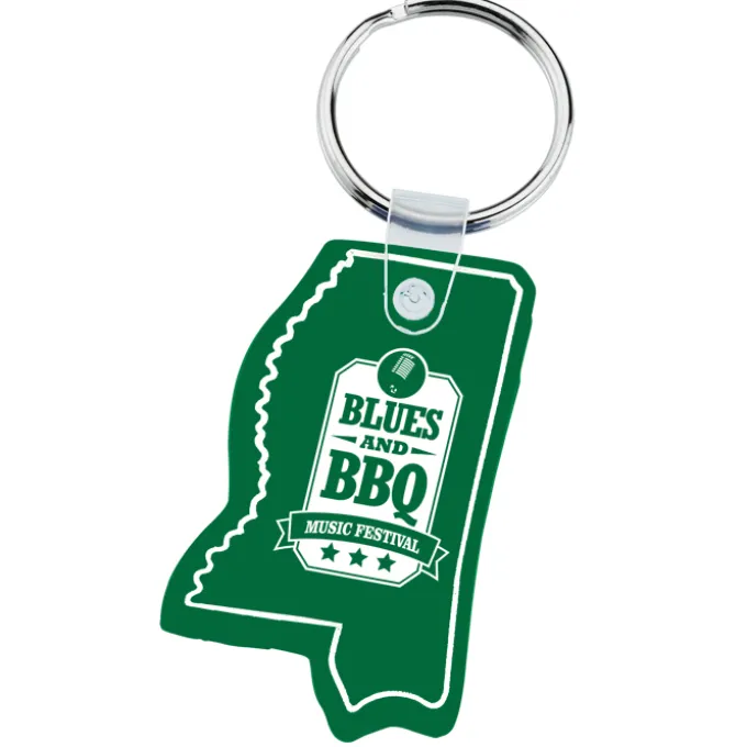 Mississippi Soft Keychain - Translucent