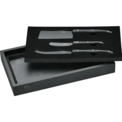 Modena Black Cheese & Serving Set