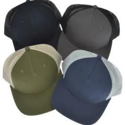 Modern Five Panel Trucker Cap - Canvas