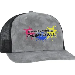 Modern Five Panel Trucker Cap - Old Wash