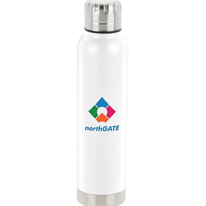 MOD Vacuum Bottle - 17 oz - Powder Coat - Full Color - 24 hr