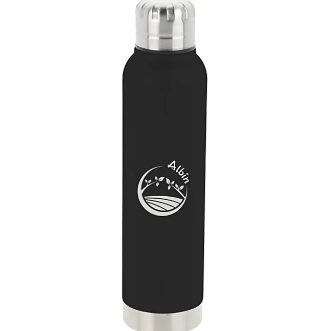 MOD Vacuum Bottle - 17 oz - Powder Coat - Laser Engraved - 24 hr