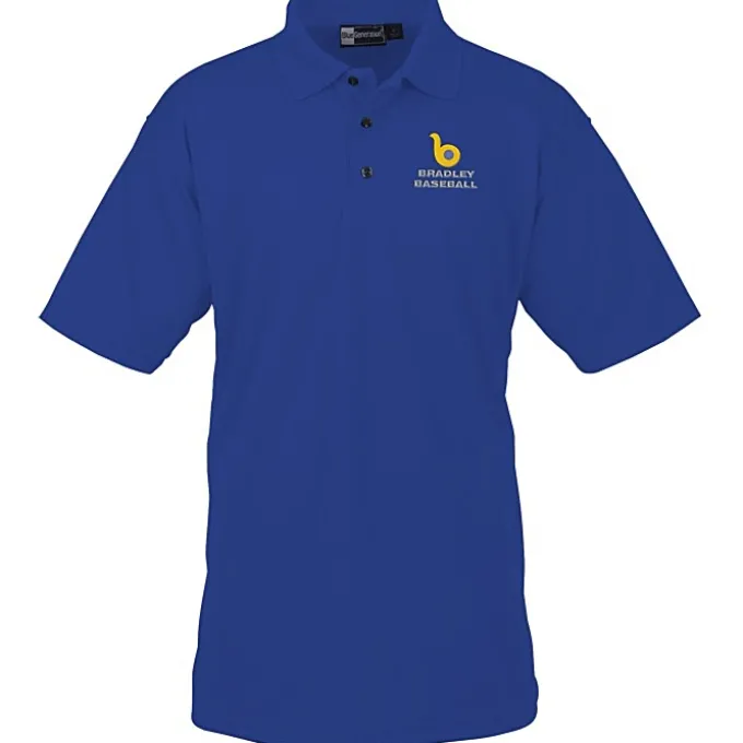 Moisture Management Polo with Stain Release - Men's - Embroidered