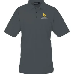 Moisture Management Polo with Stain Release - Men's - Embroidered