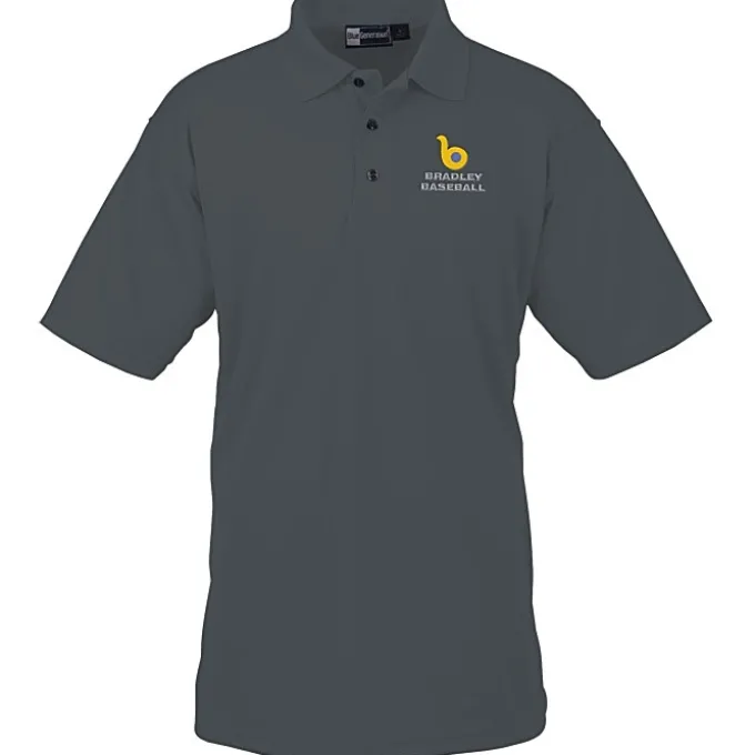 Moisture Management Polo with Stain Release - Men's - Embroidered