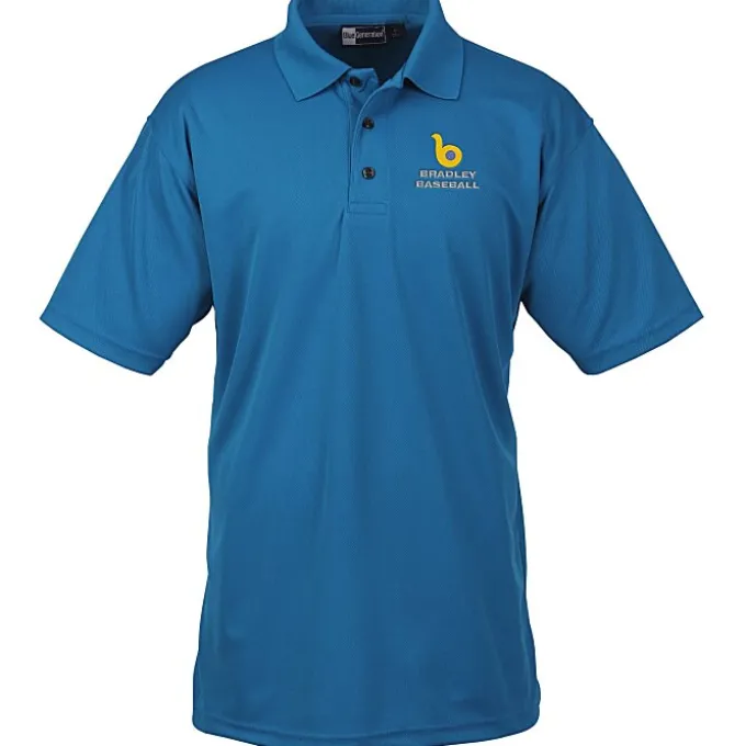 Moisture Management Polo with Stain Release - Men's - Embroidered