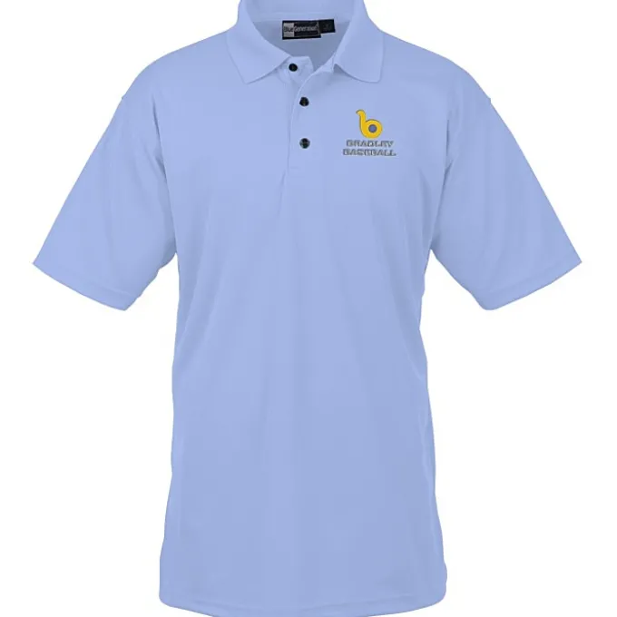 Moisture Management Polo with Stain Release - Men's - Embroidered