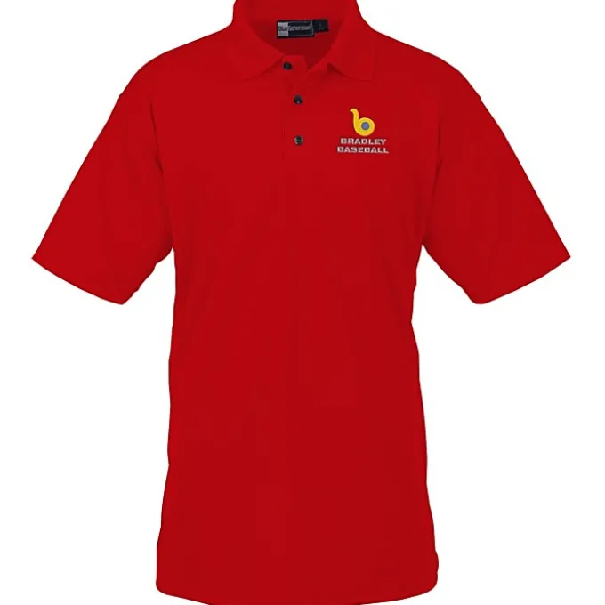 Moisture Management Polo with Stain Release - Men's - Embroidered