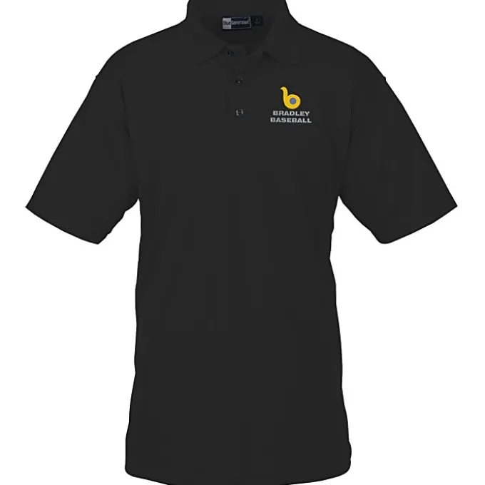 Moisture Management Polo with Stain Release - Men's - Embroidered