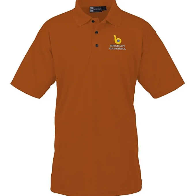 Moisture Management Polo with Stain Release - Men's - Embroidered
