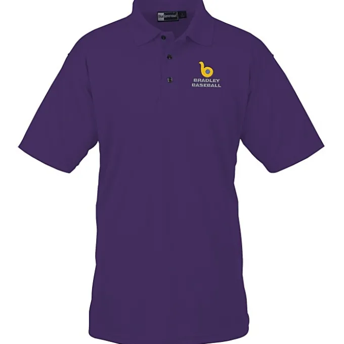 Moisture Management Polo with Stain Release - Men's - Embroidered