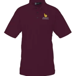 Moisture Management Polo with Stain Release - Men's - Embroidered