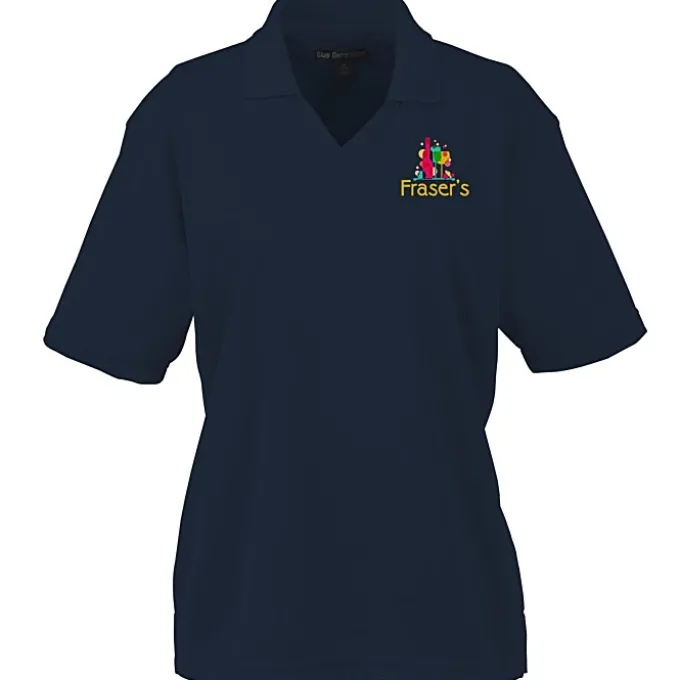 Moisture Management Polo with Stain Release - Ladies' - Full Color