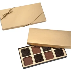 Molded Chocolate Squares - 8-Pieces