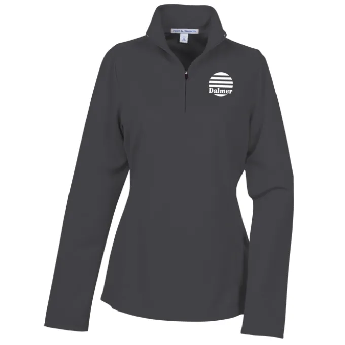Molecule Mesh 1/2-Zip Pullover - Ladies' - Screen